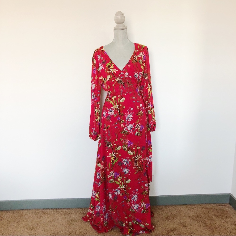 Gianni Bini Red Wrap Dress